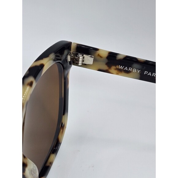 Warby Parker AUBREY 195 W Marzipan Tortoise Eyeglasses 55/21 142 FRAMES ONLY - Picture 6 of 8